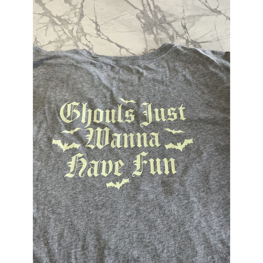 Victoria's Secret PINK Halloween Long Sleeve M Ghouls Just Wanna Have Fun